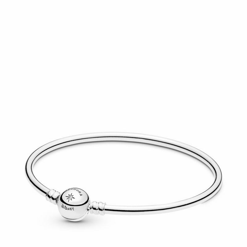 Pandora Disney, Princess Jasmine & Aladdin Bangle Bracelet Online NZ, Sterling Silver (356490-RBF)